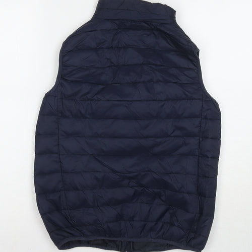 Tottenham Hotspur F.C. Boys Blue Gilet Waistcoat Size 11-12 Years Zip