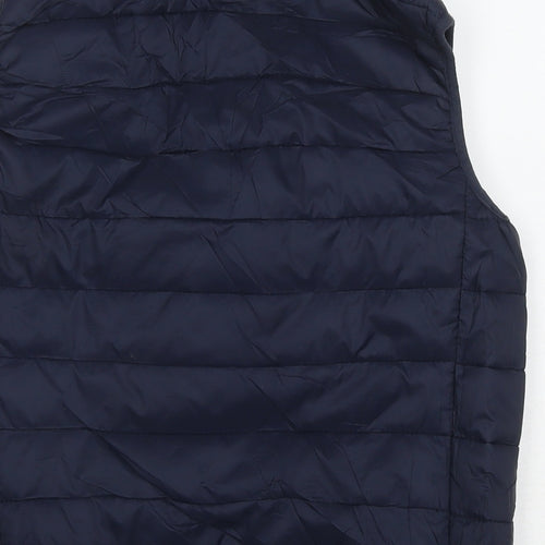 Tottenham Hotspur F.C. Boys Blue Gilet Waistcoat Size 11-12 Years Zip