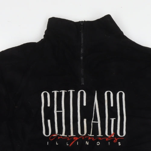 ASOS Womens Black Polyester Pullover Sweatshirt Size M Pullover - Chicago