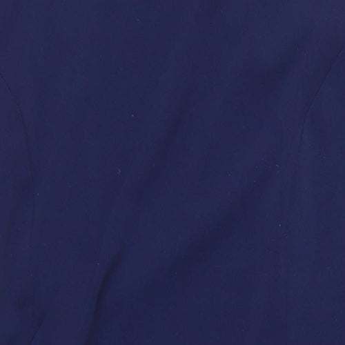 Nightingales Womens Blue Polyester Shift Size 18 Boat Neck