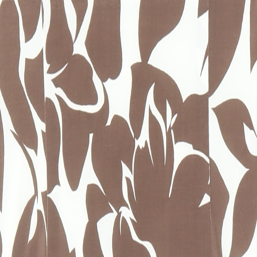 Phase Eight Womens Multicoloured Floral Polyester Blend Pencil Dress Size 10 Boat Neck