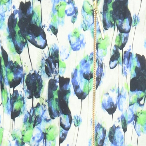 AlMari Womens Multicoloured Floral Chlorofibre Pencil Dress Size 10 Sweetheart