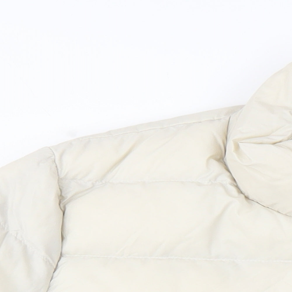 M&S Womens Beige Puffer Jacket Jacket Size 22