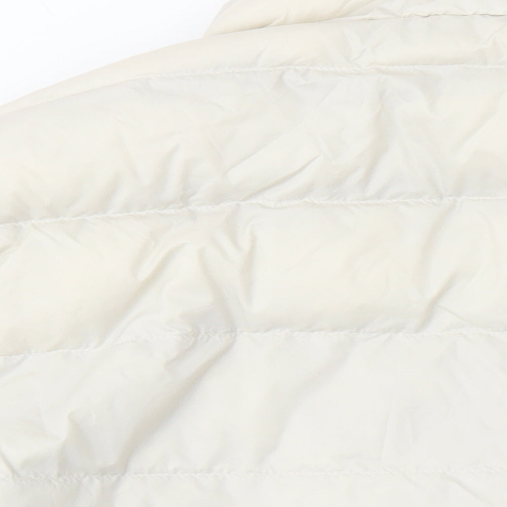 M&S Womens Beige Puffer Jacket Jacket Size 22