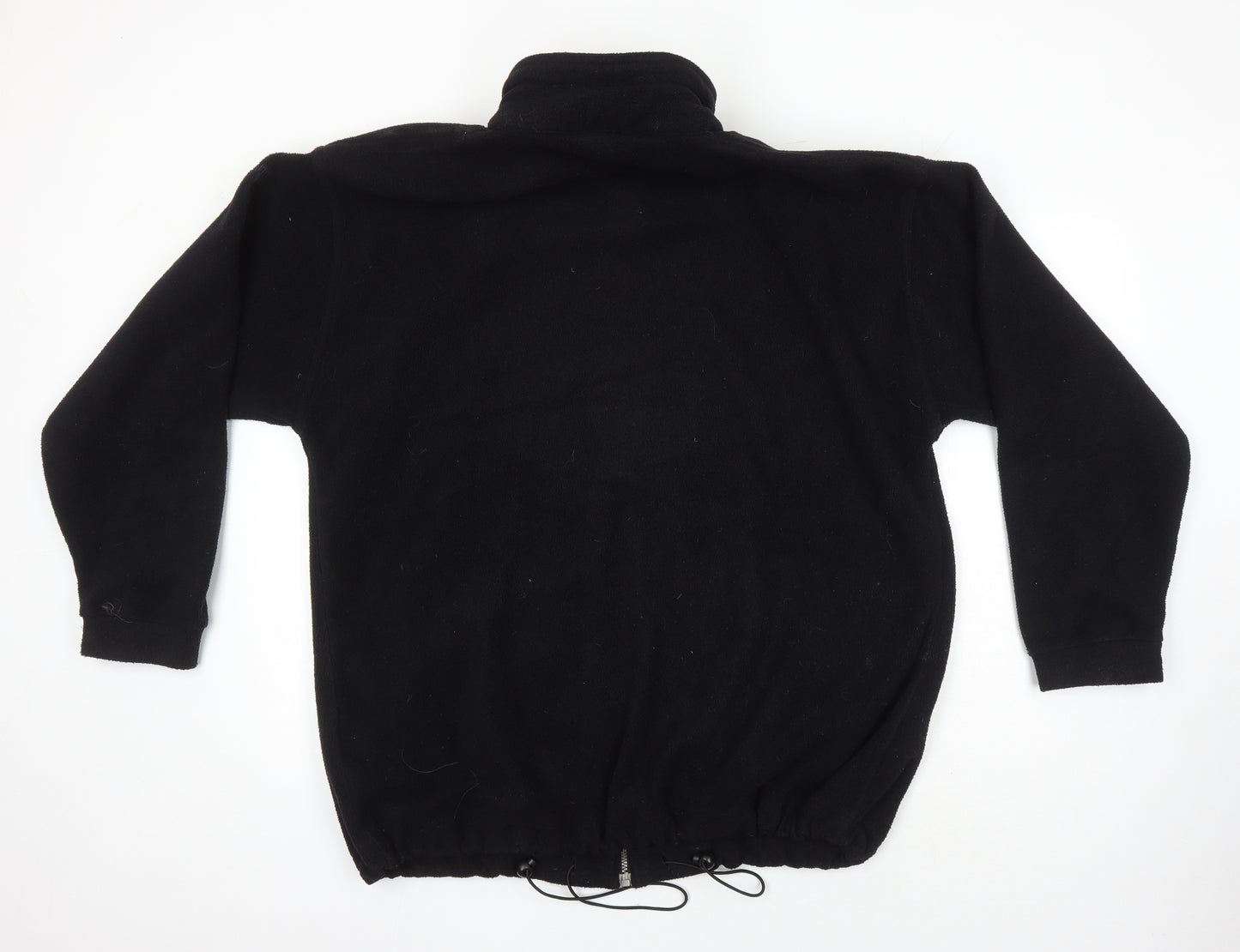 Ruganor Mens Black Herringbone Jacket Size M