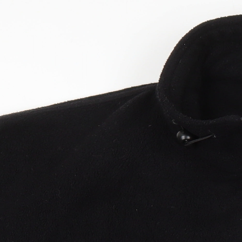 Ruganor Mens Black Herringbone Jacket Size M