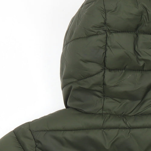 Next Boys Gold Ikat Puffer Jacket Coat Size 3 Years