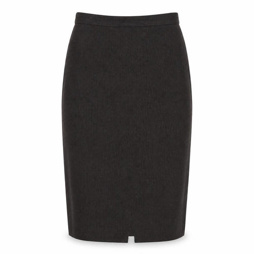 Marks and Spencer Womens Brown Polyester Straight & Pencil Skirt Size 10 Zip