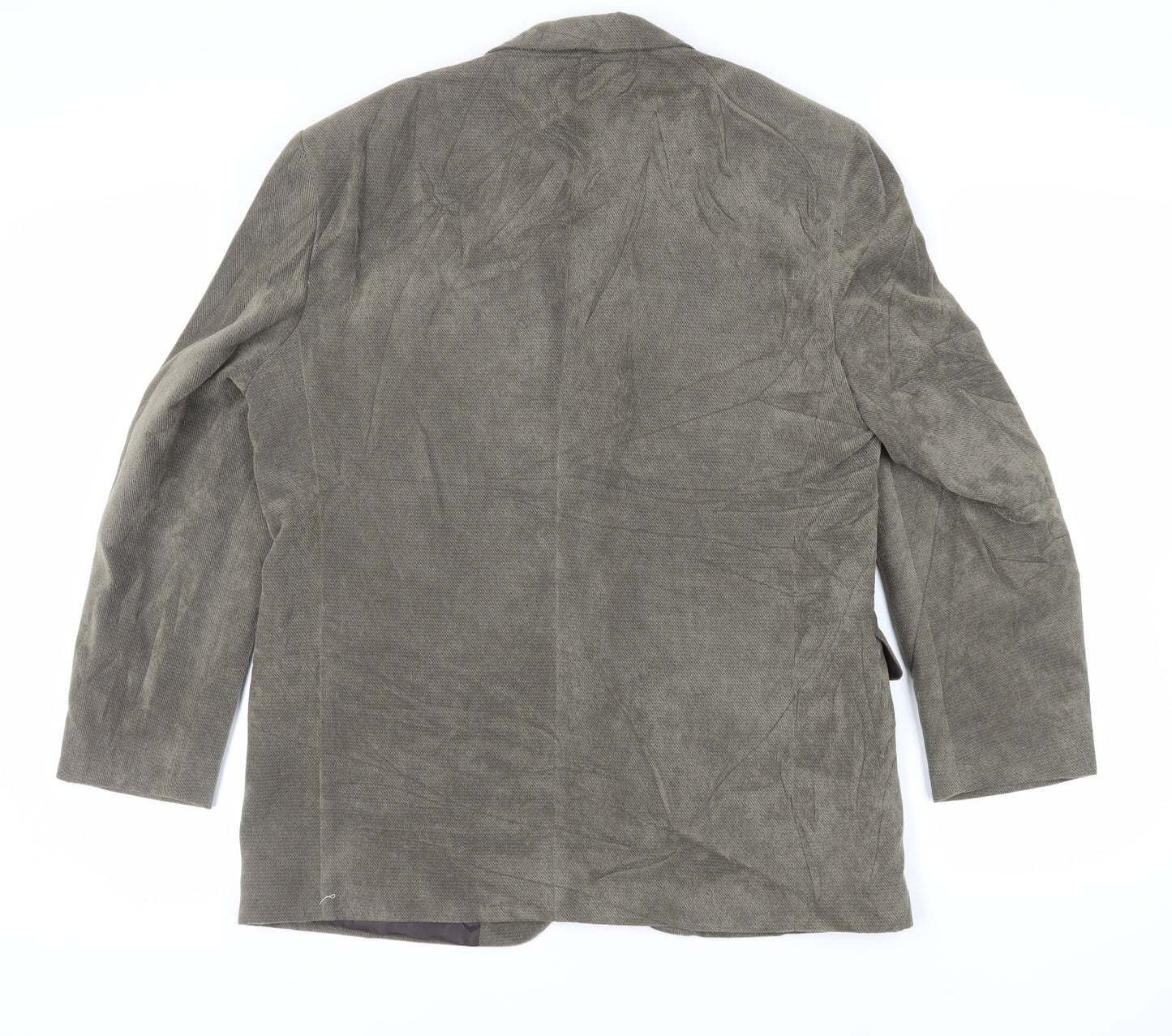 Marks and Spencer Mens Green Jacket Blazer Size 42 Button