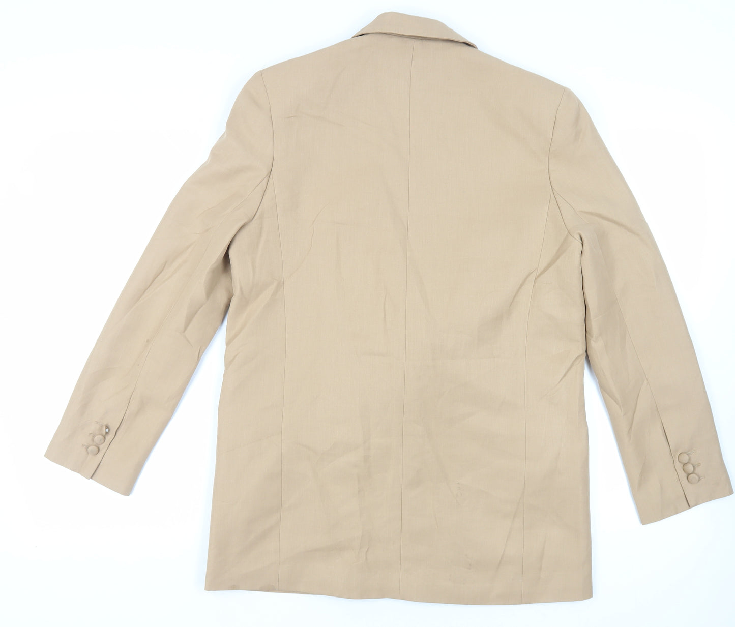 ASOS Womens Beige Jacket Blazer Size 10 Button