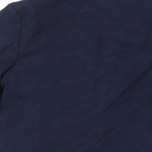 Marks and Spencer Womens Blue Jacket Blazer Size 8 Button