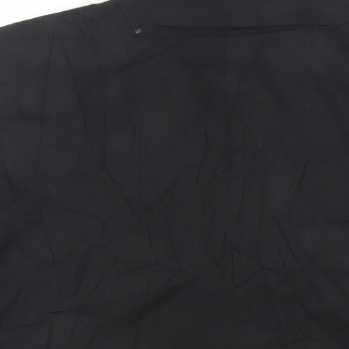 Marks and Spencer Womens Black Jacket Blazer Size 16 Button
