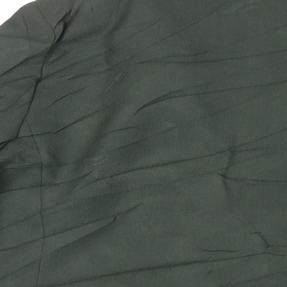 Eastex Womens Green Jacket Blazer Size 14 Button