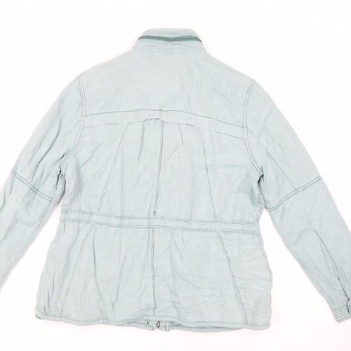 NEXT Womens Green Jacket Size 18 Zip