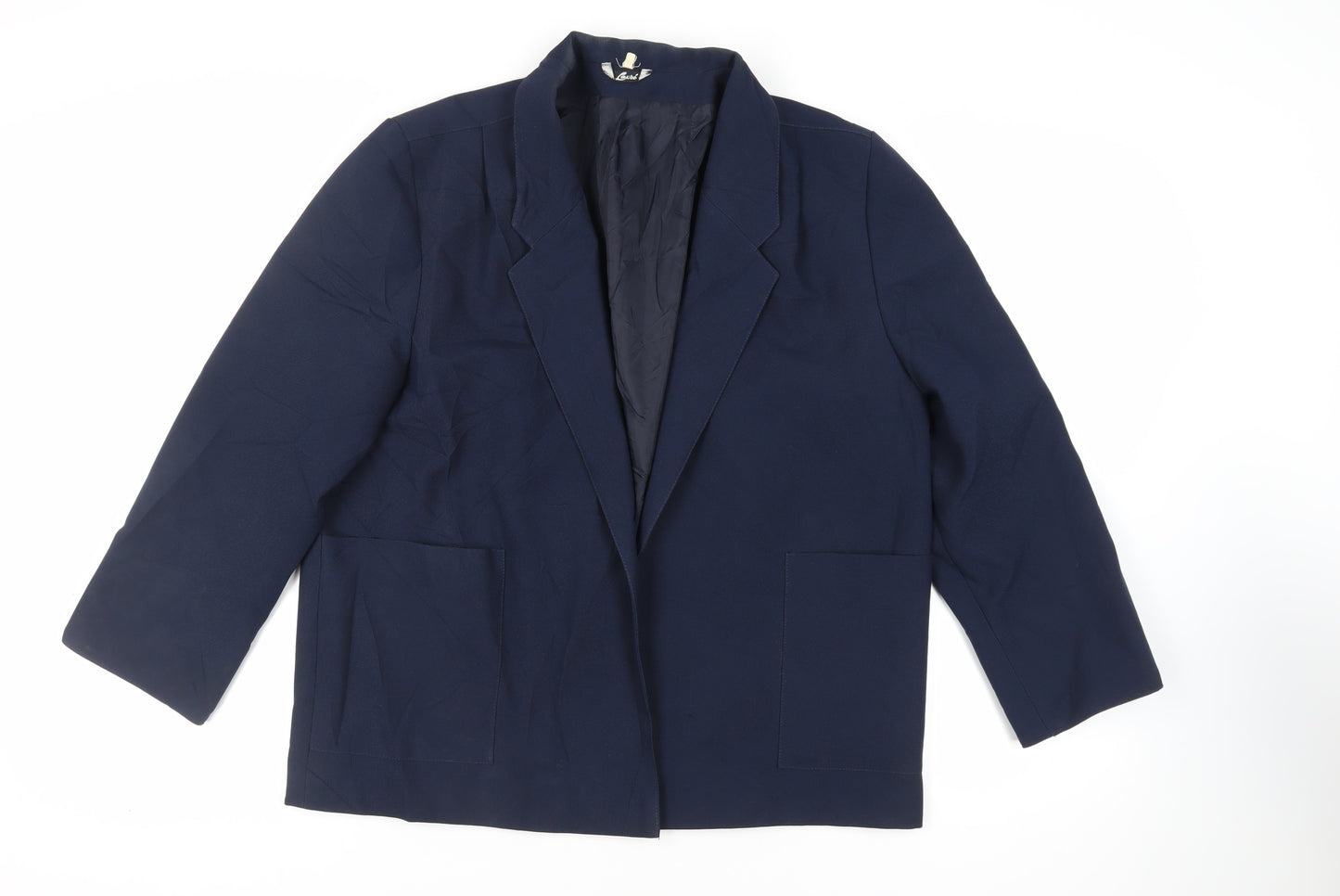 Lauré Womens Blue Jacket Blazer Size 18 - Open Vintage