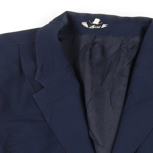 Lauré Womens Blue Jacket Blazer Size 18 - Open Vintage