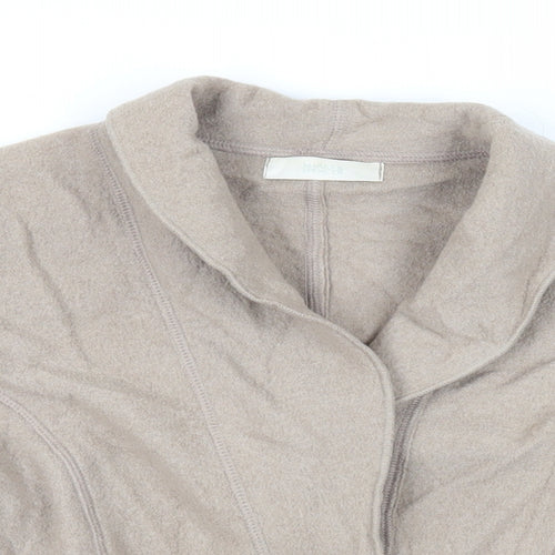 Marks and Spencer Womens Beige Jacket Blazer Size 14 Button