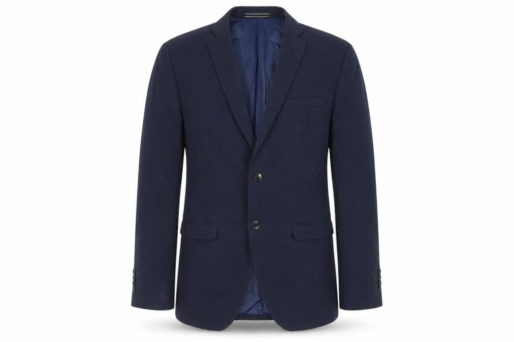 Selected Homme Mens Blue Polyester Jacket Blazer Size 38 Regular