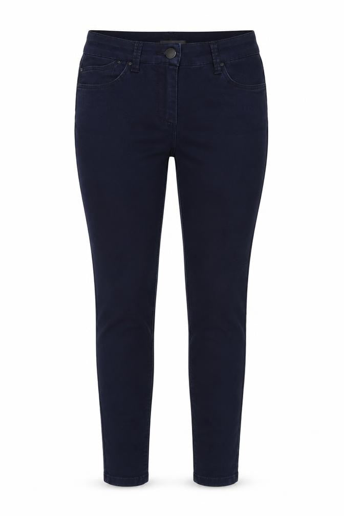 Marks and Spencer Womens Blue Cotton Jegging Jeans Size 8 L26 in Regular Button