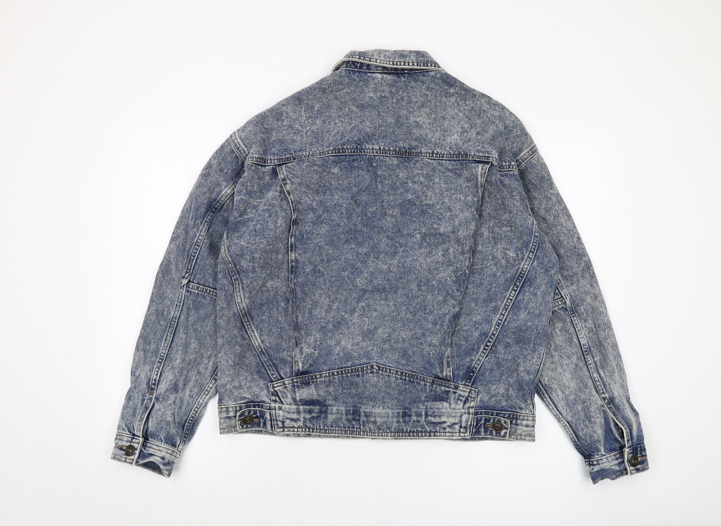 BDG Mens Blue Jacket Size L Button
