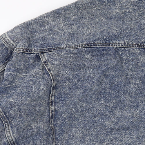 BDG Mens Blue Jacket Size L Button