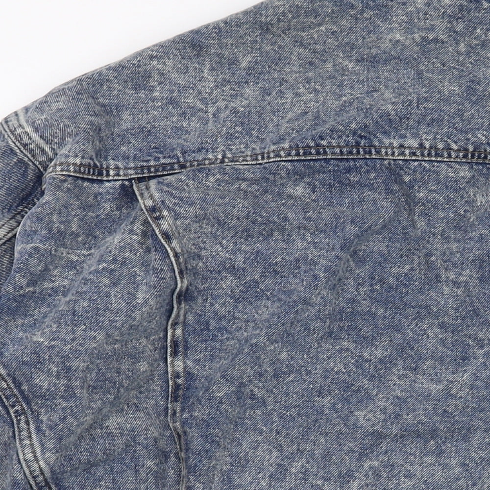 BDG Mens Blue Jacket Size L Button