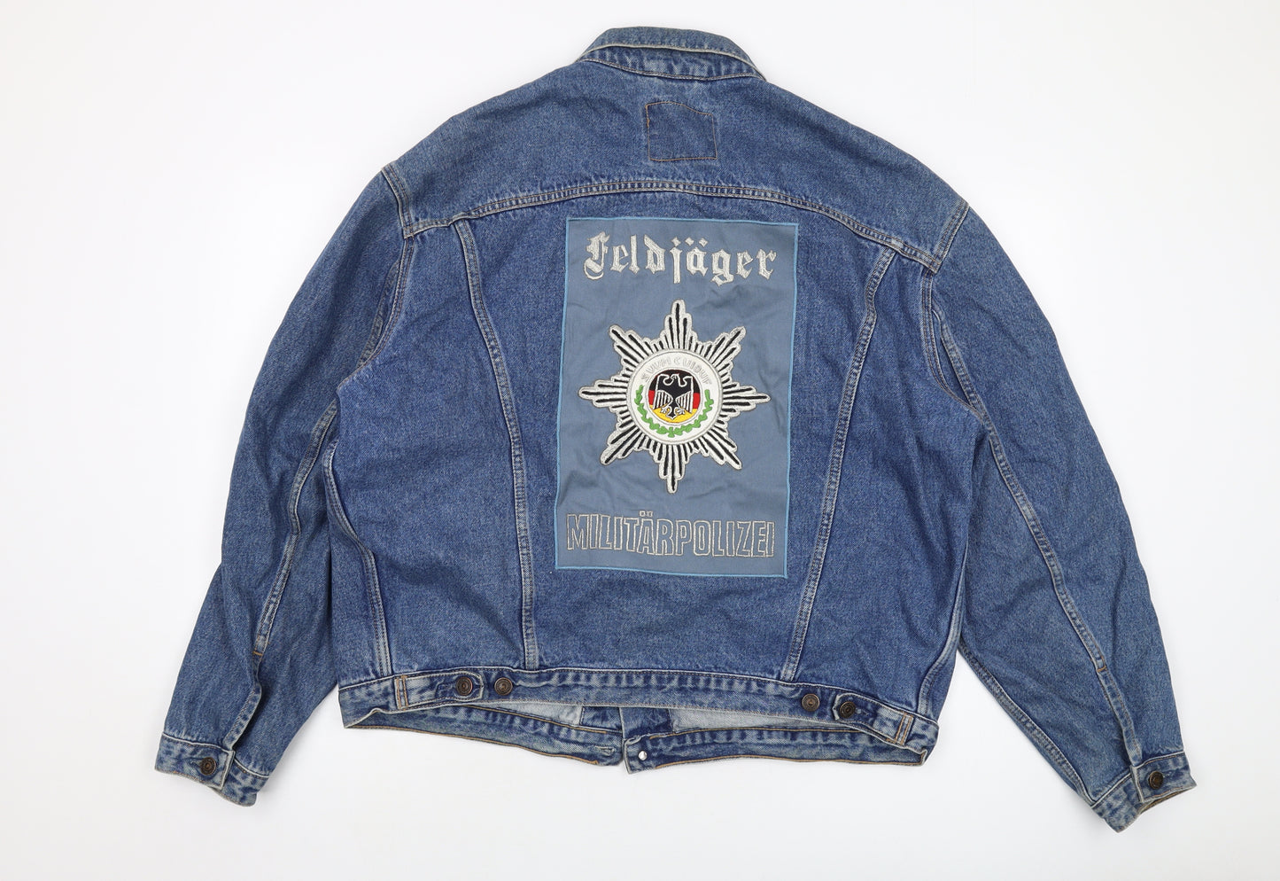 Levi's Mens Blue Jacket Size 2XL Button