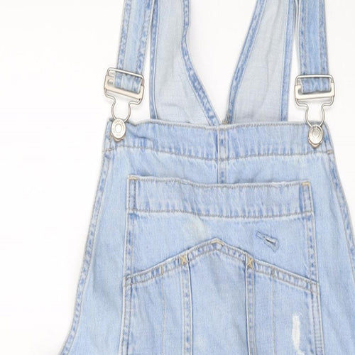 Gap Womens Blue Cotton Dungaree One-Piece Size S Buckle