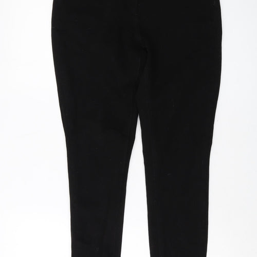 NEXT Womens Black Cotton Skinny Jeans Size 30 in L28 in Regular Button