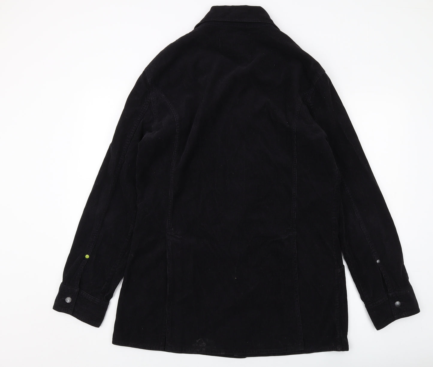 Peter Green Womens Black Jacket Size L Button