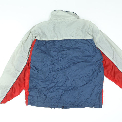Sportier Womens Multicoloured Windbreaker Jacket Size 14 Zip - Colourblock Size 14-16