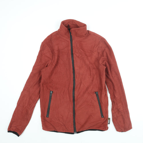 National Geographic Mens Brown Jacket Size S Zip
