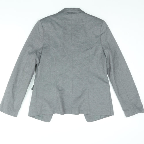 Oasis Womens Grey Jacket Blazer Size 12