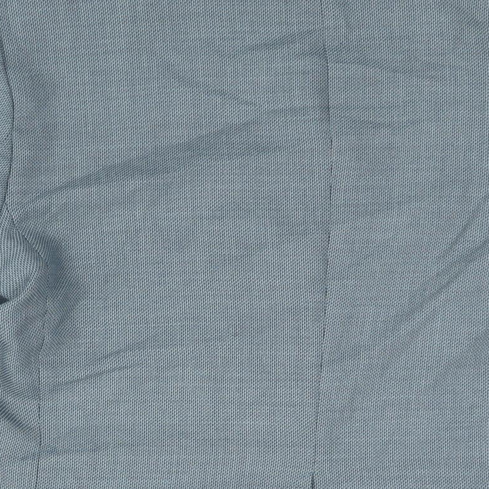 Marks and Spencer Womens Blue Jacket Blazer Size 12 Button