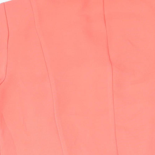 Studio I Womens Pink Jacket Size 18 Button - Vintage