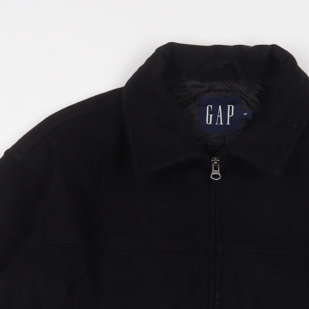 Gap Mens Black Jacket Size S Zip