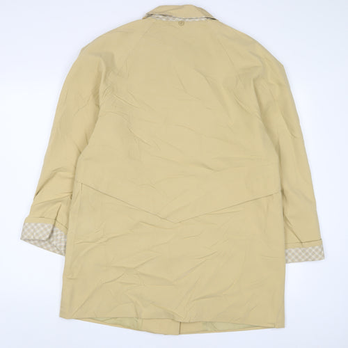 Bonmarché Womens Yellow Jacket Size 14 Button