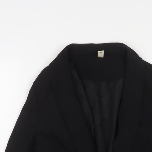 Very Womens Black Jacket Blazer Size 10 - Open