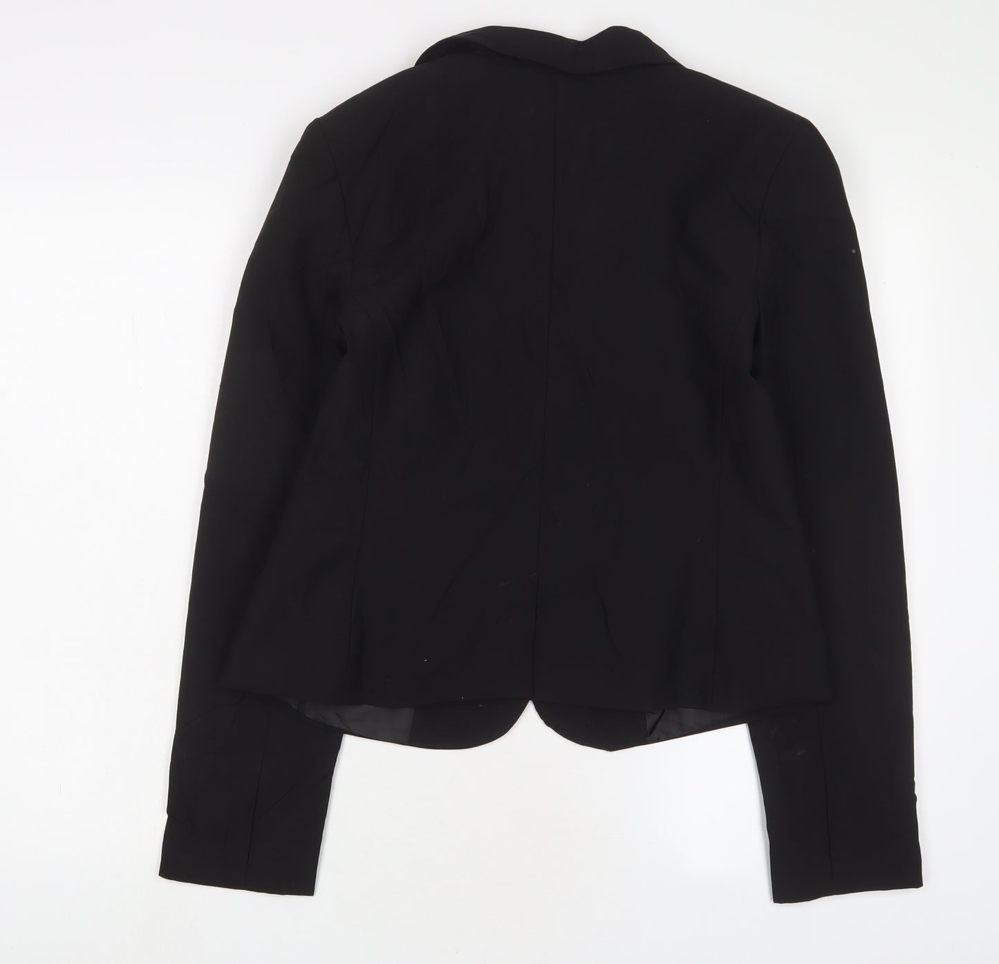 ASOS Womens Black Jacket Blazer Size 12 Button