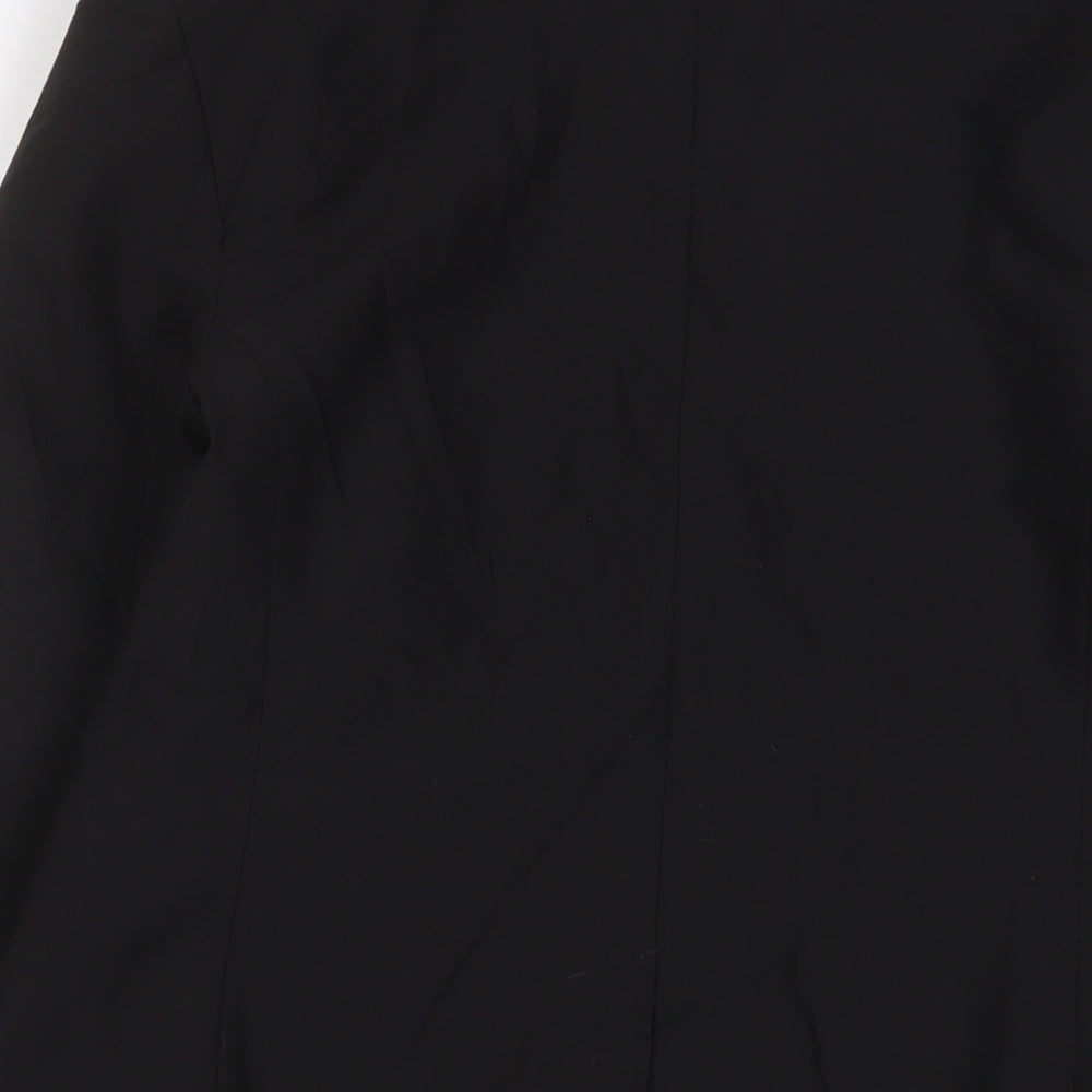 ASOS Womens Black Jacket Blazer Size 12 Button