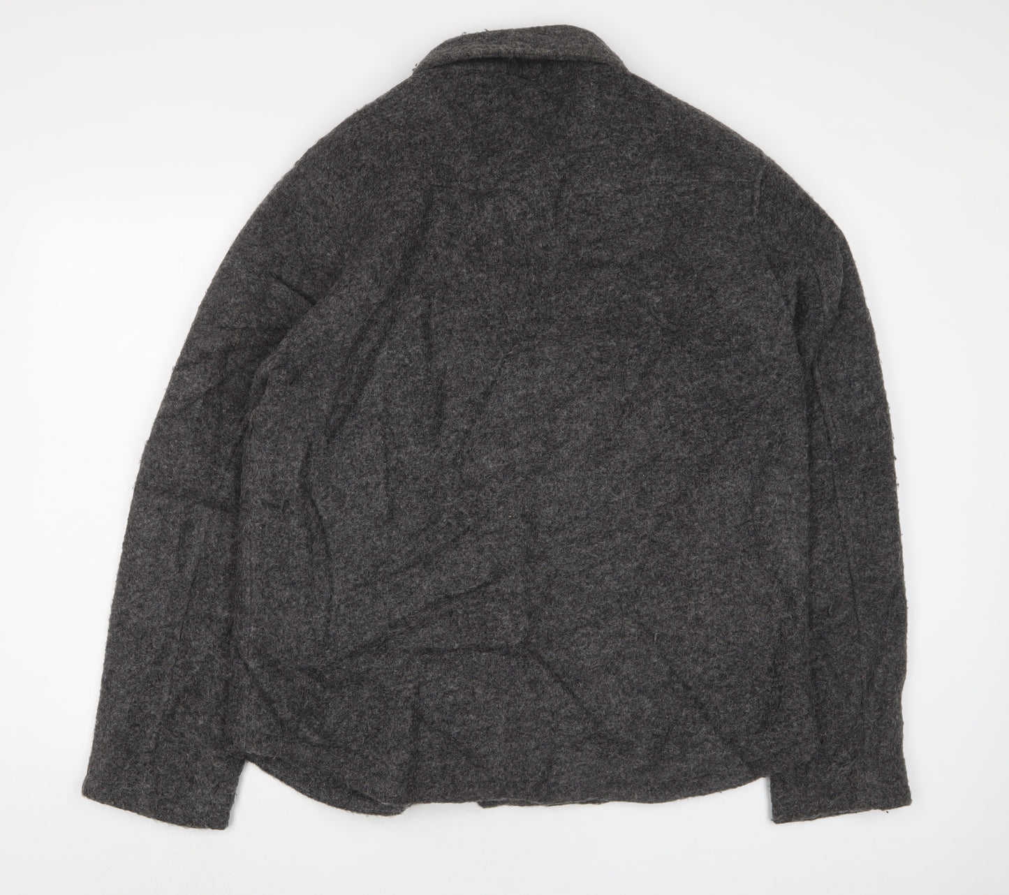 John Lewis Mens Grey Jacket Size L Button