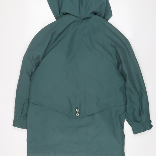 Telemac Womens Green Jacket Size S Zip