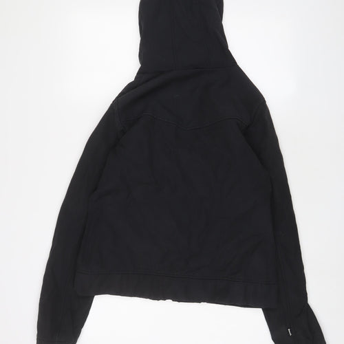 Bench Womens Black Jacket Size L Zip - Logo