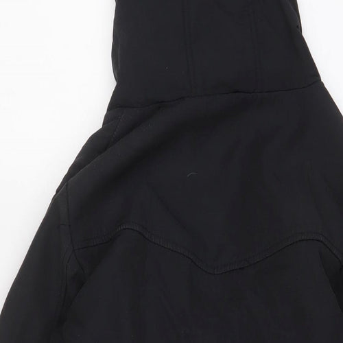 Bench Womens Black Jacket Size L Zip - Logo