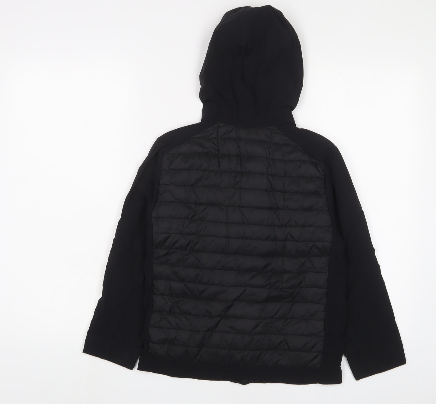 Zara Boys Black Jacket Size 8 Years Zip