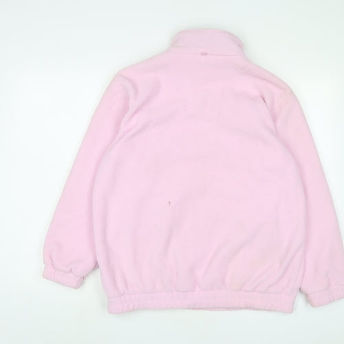 Being Casual Womens Pink Jacket Size 12 Zip