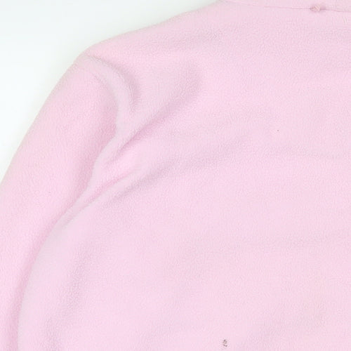 Being Casual Womens Pink Jacket Size 12 Zip