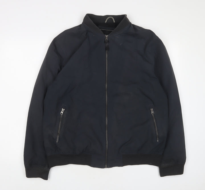 Red Herring Mens Blue Jacket Size XL Zip