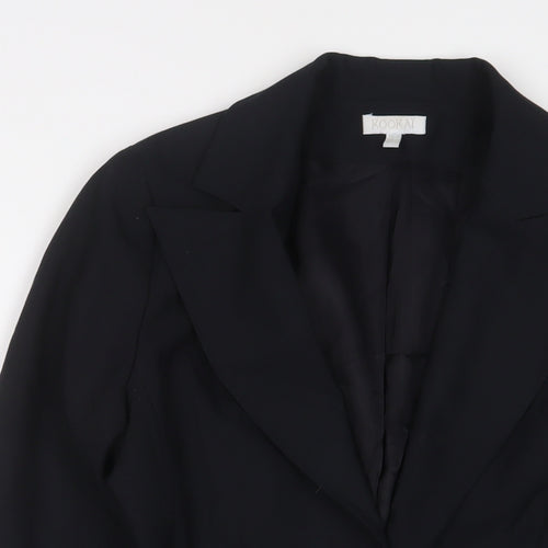 Kookai Womens Black Jacket Blazer Size 12 Button
