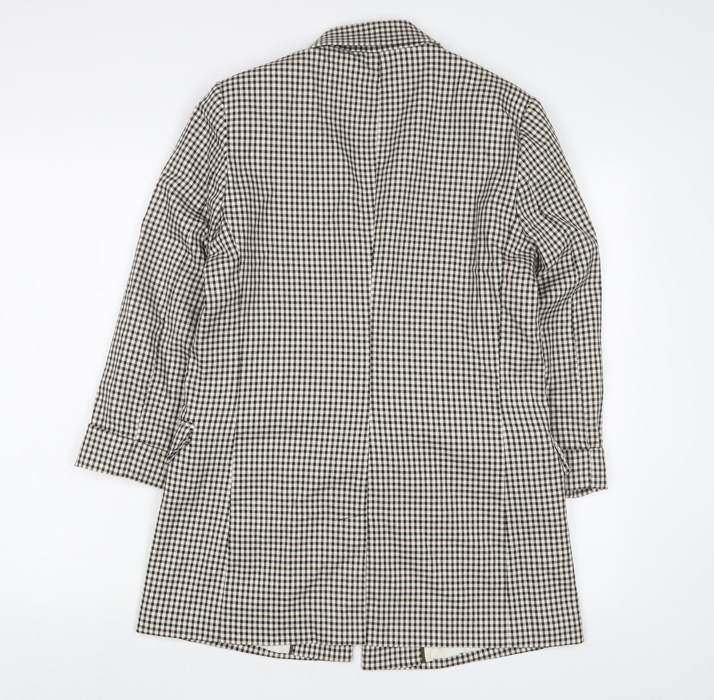 Bershka Womens Multicoloured Plaid Jacket Blazer Size L